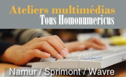 Inscriptions aux Ateliers "Tous Homonumericus" 2023