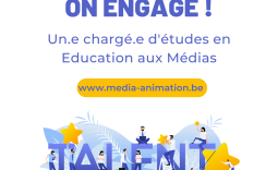 Média Animation recrute un.e chargé.e d'études en éducation aux médias