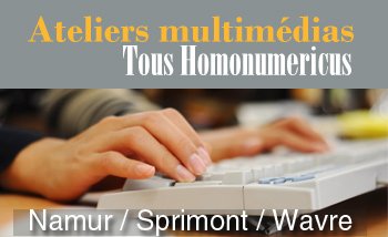 Inscriptions aux ateliers "Tous Homonumericus