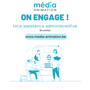 Média Animation recrute un.e assistant.e administratif.ve