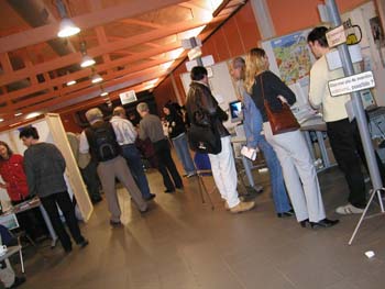 vues des stands au REWICS