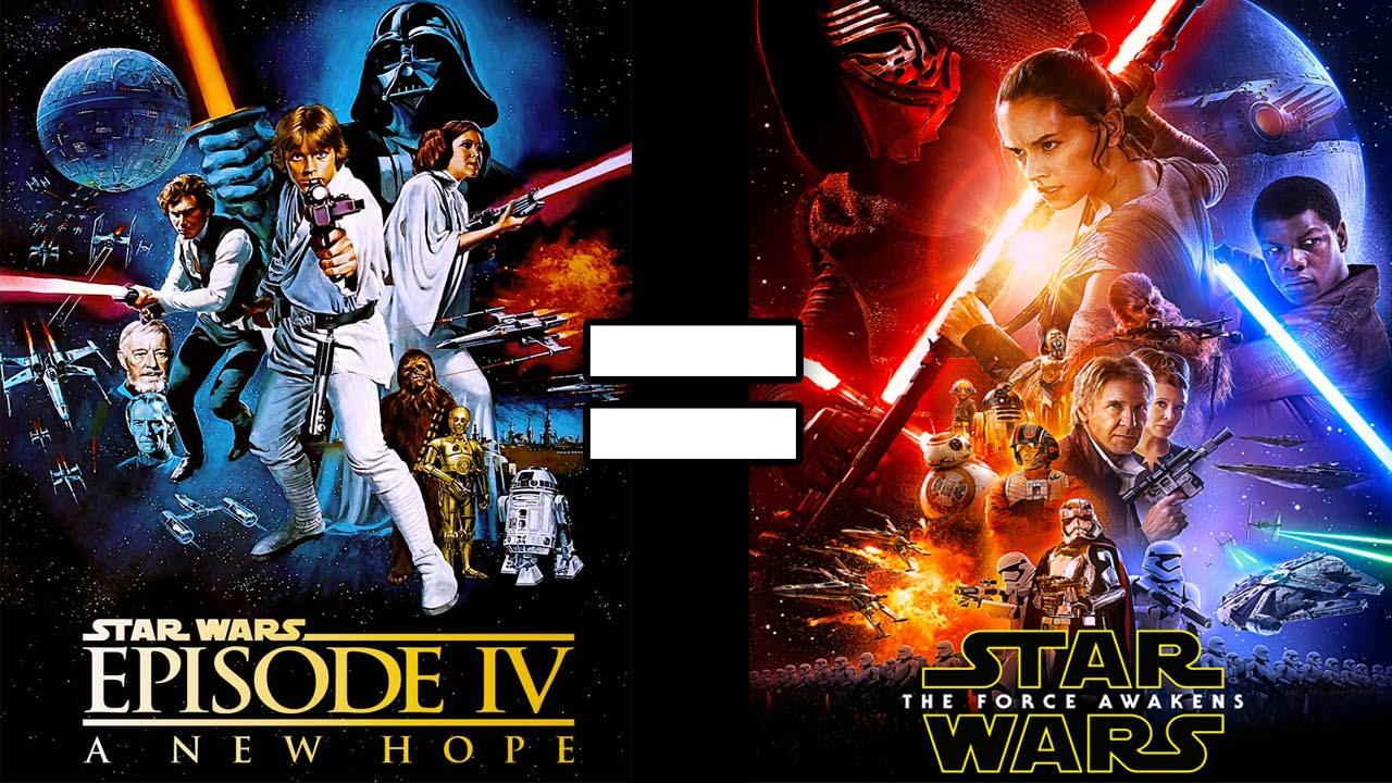 Episode 4 : Un Nouvel Espoir = Episode 7 : Le Réveil de la Force ?
