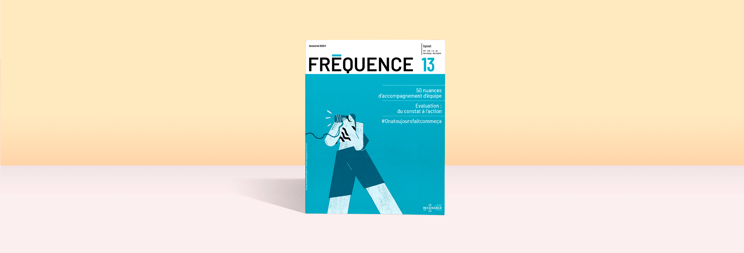 Couverture du magazine Fréquence 13.