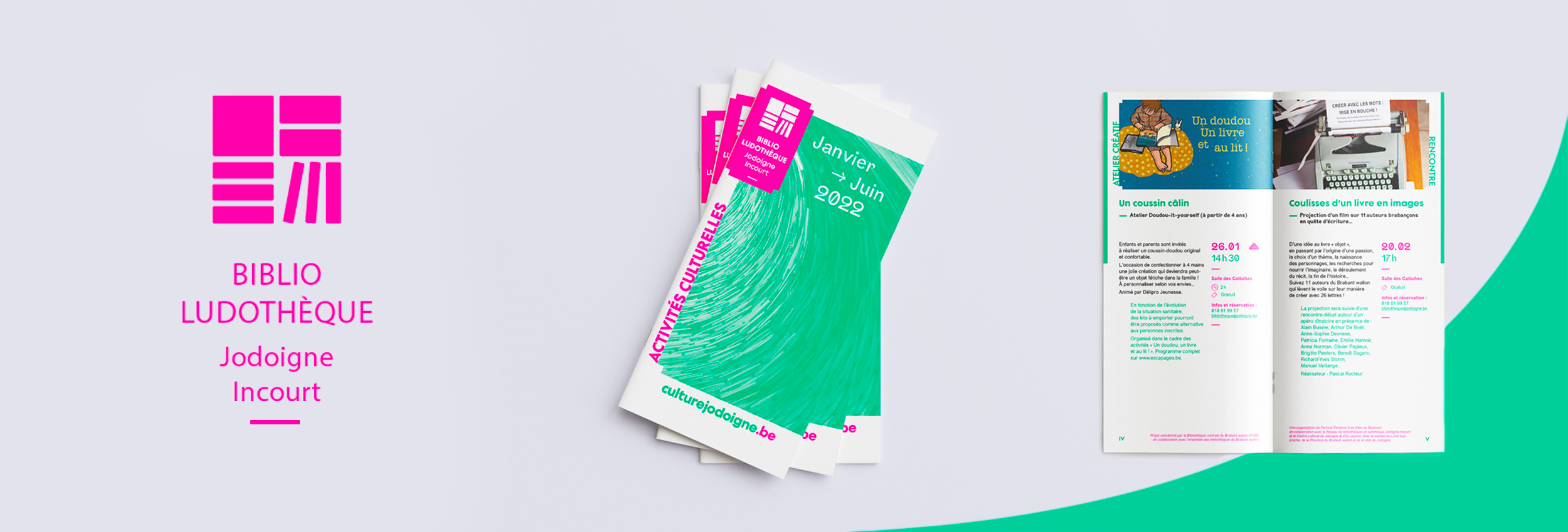 Brochure activités culturelles Jodoigne-Incourt.