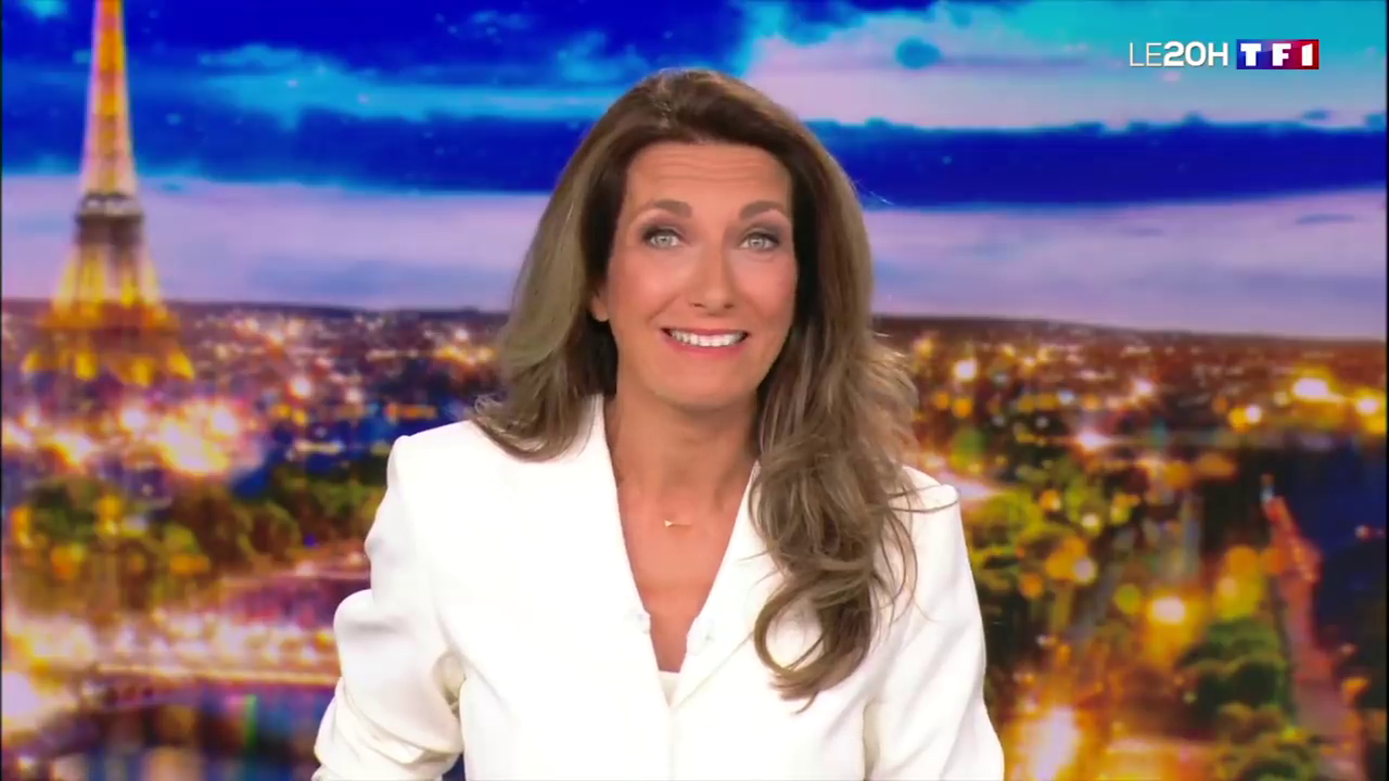 Image de la présentatrice du JT.