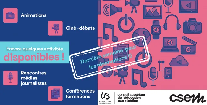 Illustration de la semaine de l'éducation aux médias 2025