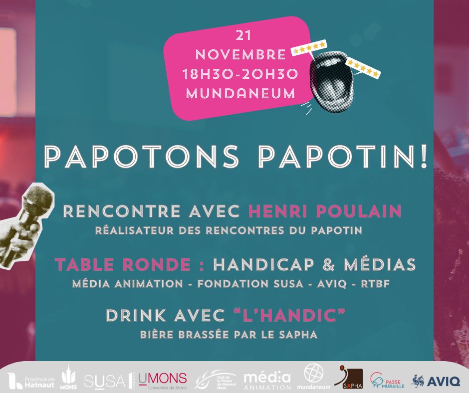 Papotons Papotin avec logos
